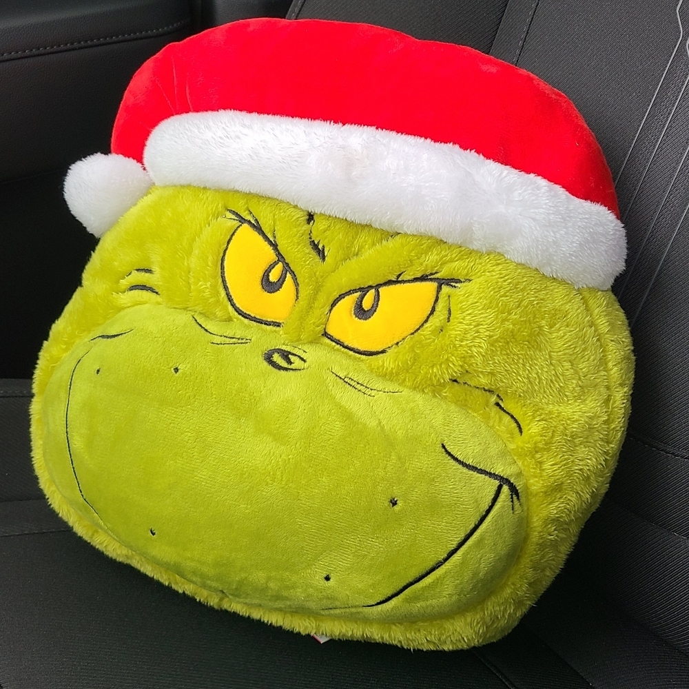 16in grinch pillow NWOT